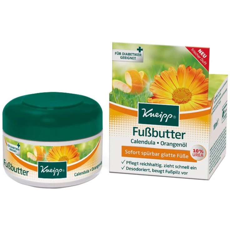 Kneipp® Calendula & Orange Oil Foot Butter - 100 ml - puszka