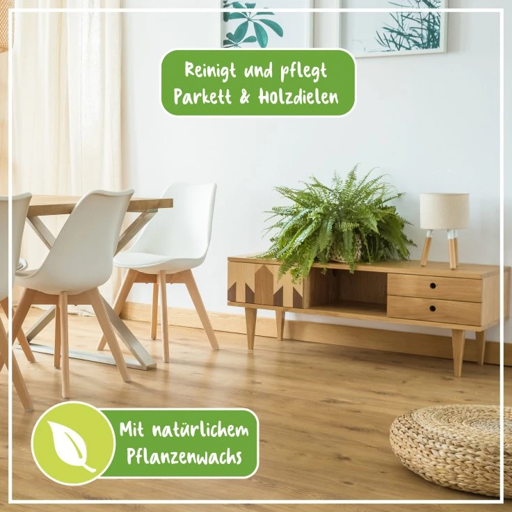 POLIBOY Organic Parquet & Wood Flooring Care - 1000 ml - butelka