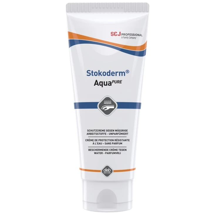 Stokoderm® AQUA PURE Hautschutzcreme - 100 ml - tubka