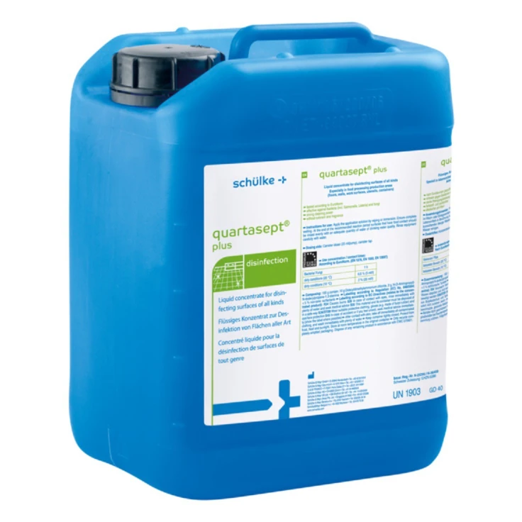 Schülke quartasept® plus dezynfekcja powierzchni, bez aldehydów - 20 litrów - kanister