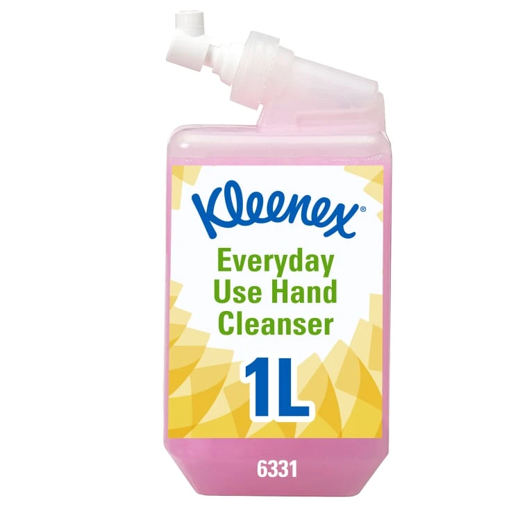 KLEENEX® 6331 Płyn do mycia rąk, delikatnie pachnący, różowy - 1000 ml - butelka