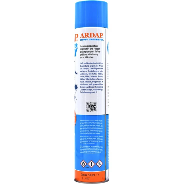 ARDAP Vermin Spray - 750 ml - puszka z aerozolem