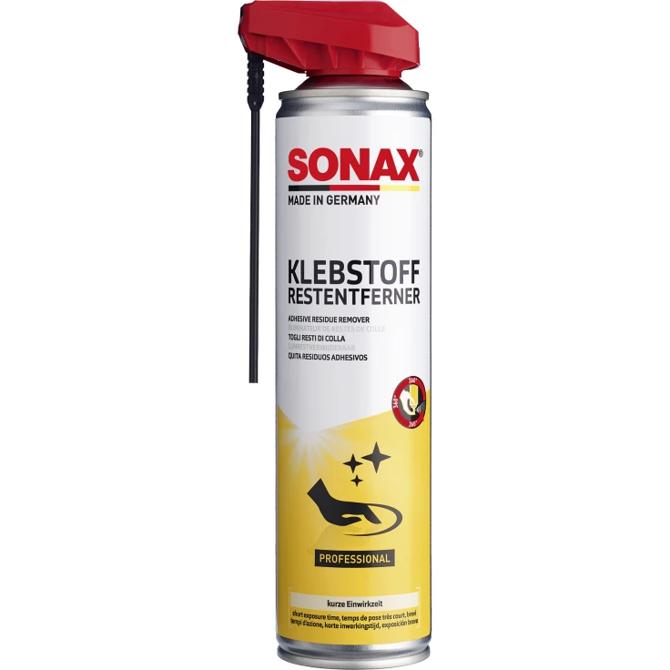 SONAX Środek do usuwania pozostałości kleju AGRAR, z EasySpray - 400 ml - puszka z aerozolem