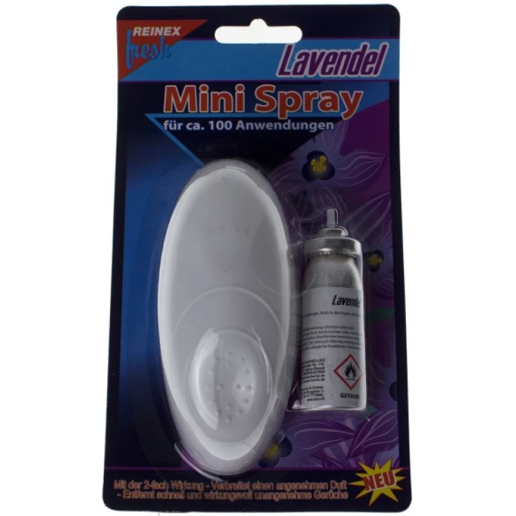 Reinex fresh mini spray z dozownikiem zapachu - zapach: lawenda