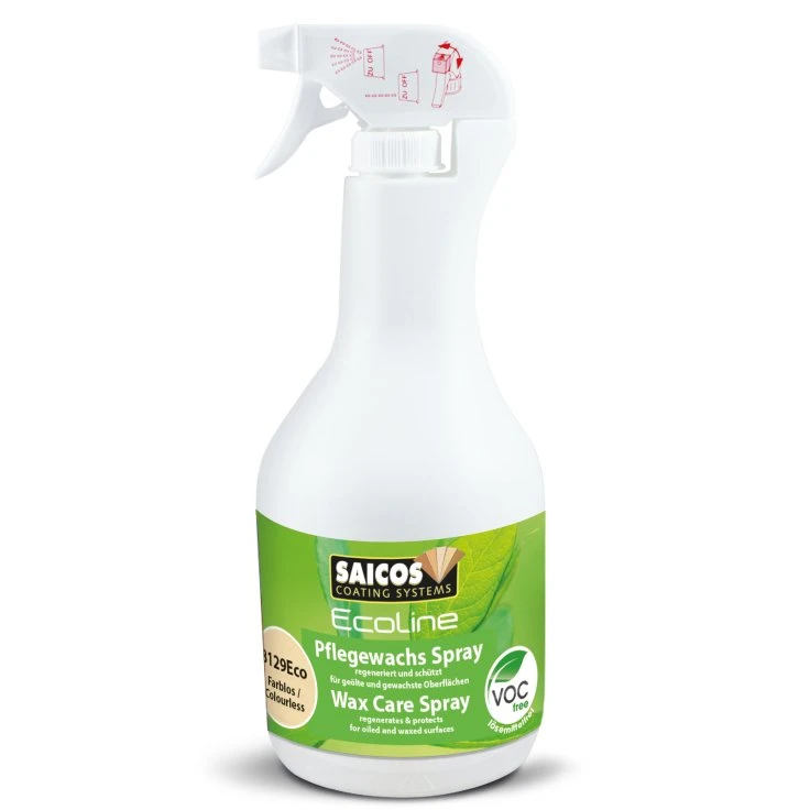 SAICOS Ecoline Care Wax Spray, bezbarwny - 1000 ml - butelka