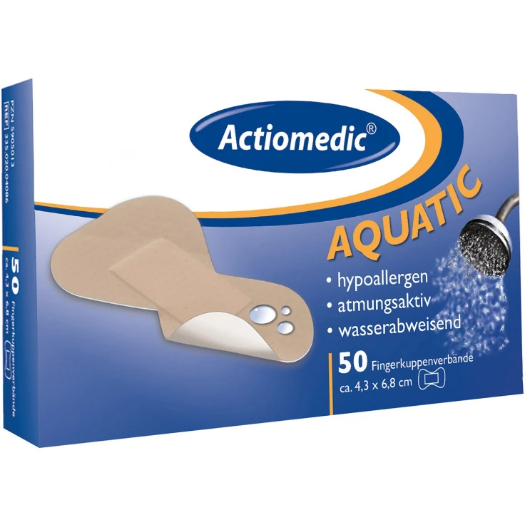 Actiomedic® AQUATIC opatrunek na palec - 1 opakowanie = 50 szt.