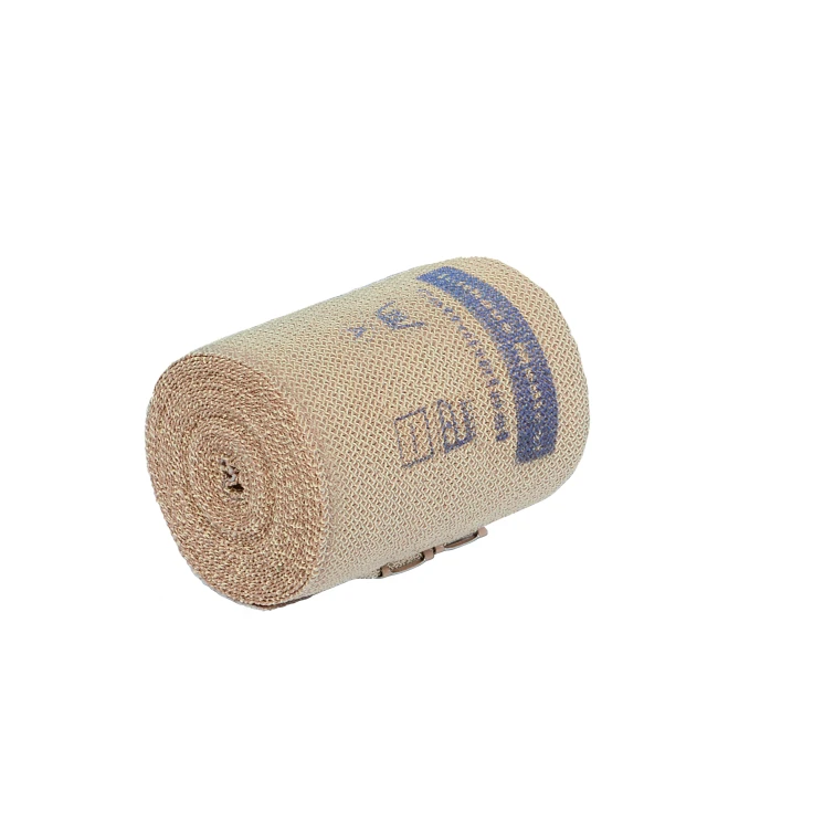 Holthaus Medical Cottonelast® bandaż krótko rozciągliwy 5 m, opakowanie szpitalne - 1 opakowanie = 10 sztuk luzem w kartonie, wymiary: 8 cm x 5 m