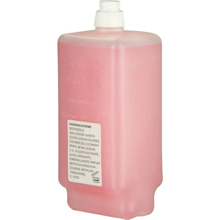ZACK Krem do mycia rąk, różowy - 1 karton = 12 butelek á 500 ml