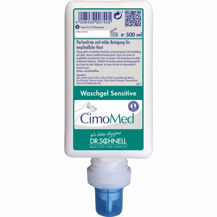 Dr. Schnell Żel do mycia CIMOMED, bezzapachowy - 0,5 litra - butelka