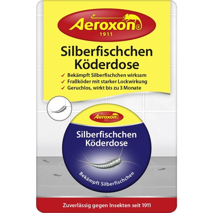 Aeroxon® Silverfish Bait Tin - 1 opakowanie = 1 puszka