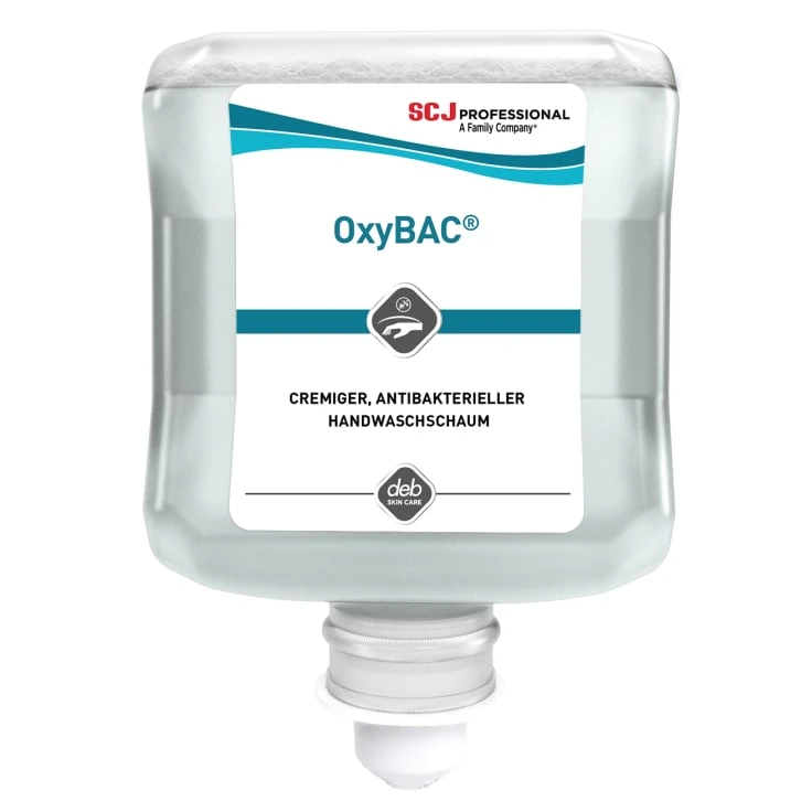 OxyBAC® FOAM WASH kremowy piankowy środek do mycia rąk - 1000 ml - butelka