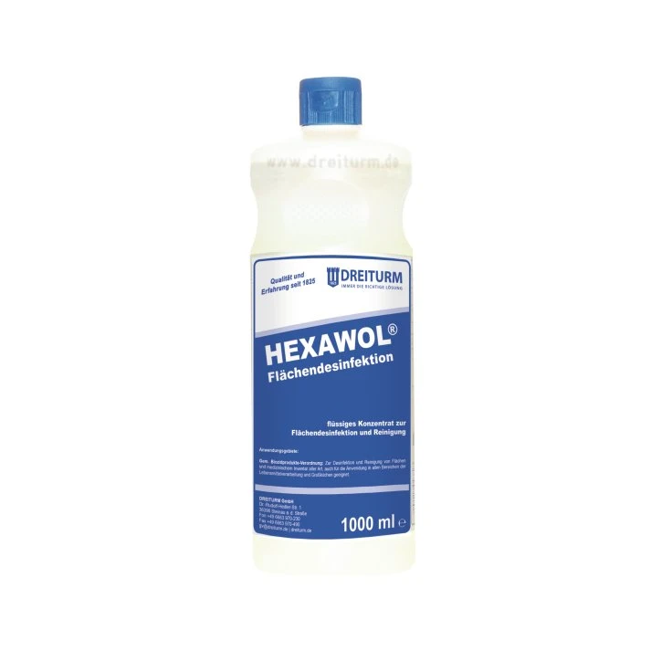 Dreiturm Hexawol® dezynfekcja powierzchni - 1 litr - butelka