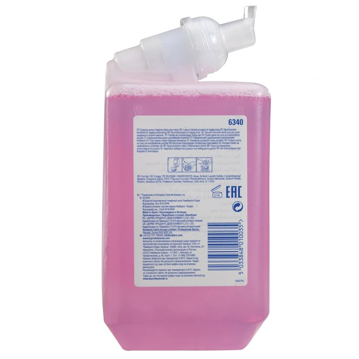 SCOTT® Essential™ Foaming Soap, lekko pachnące, różowe - 1 karton = 6 wkładów po 1000 ml