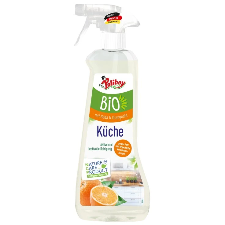 POLIBOY Organiczny środek do czyszczenia kuchni - 500 ml - butelka z rozpylaczem