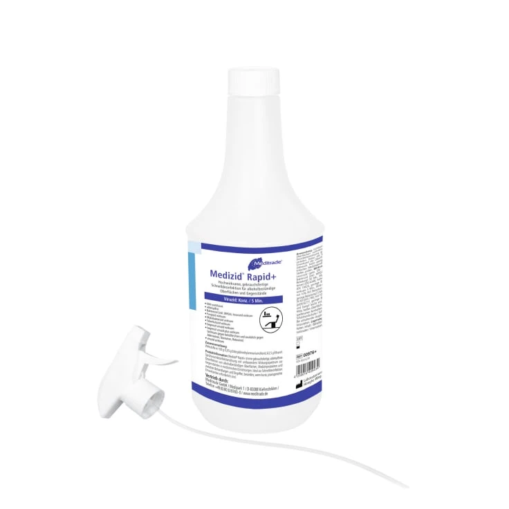 Meditrade Medizid® Rapid+ Dezynfekcja chusteczek w sprayu - 1 litr - butelka