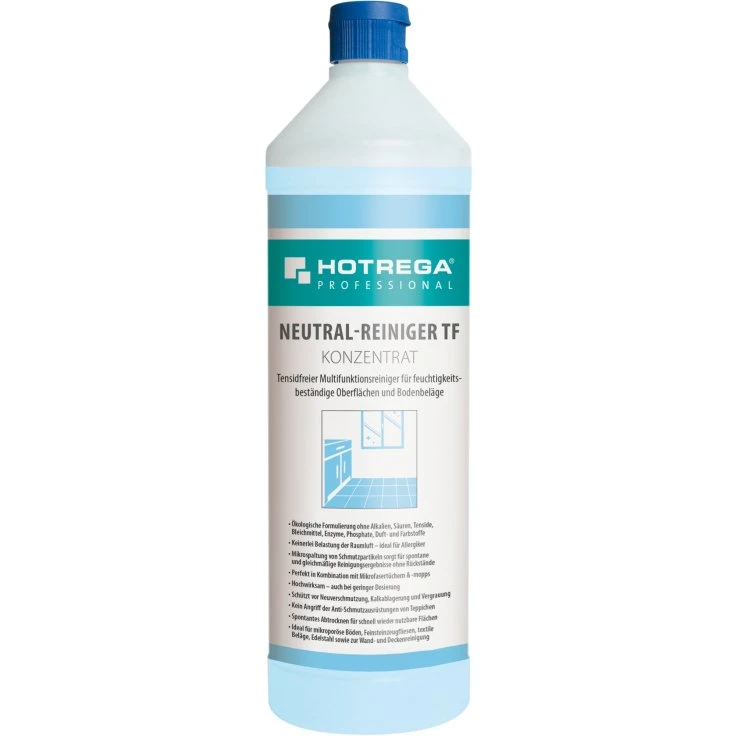 HOTREGA® PROFESSIONAL TF Neutralny środek czyszczący - 1 litr - butelka