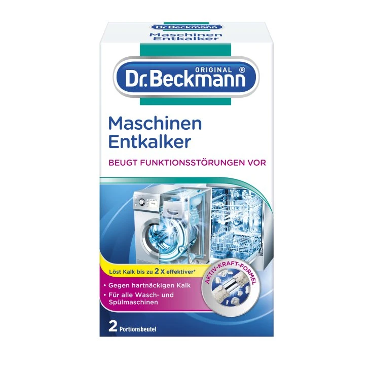 Odkamieniacz do maszyn Dr. Beckmann - 1 opakowanie = 2 x 50 g