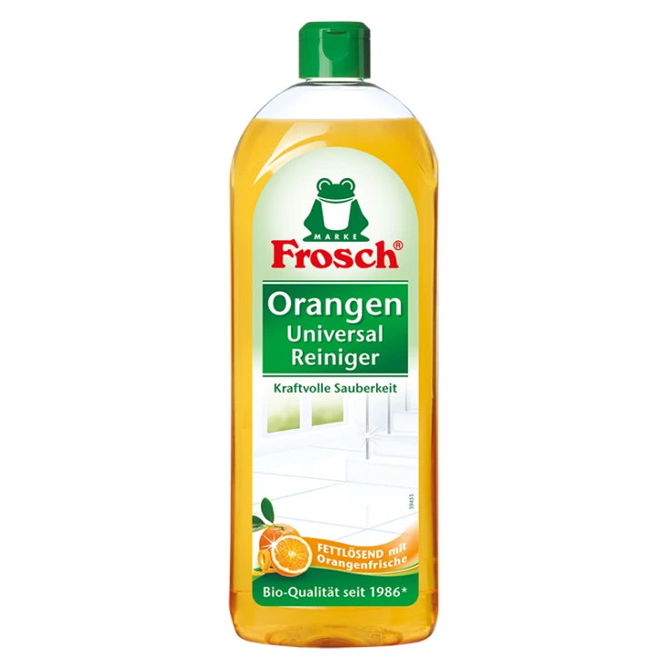 Frosch Orange Uniwersalny środek czyszczący - 1 karton = 8 butelek á 750 ml