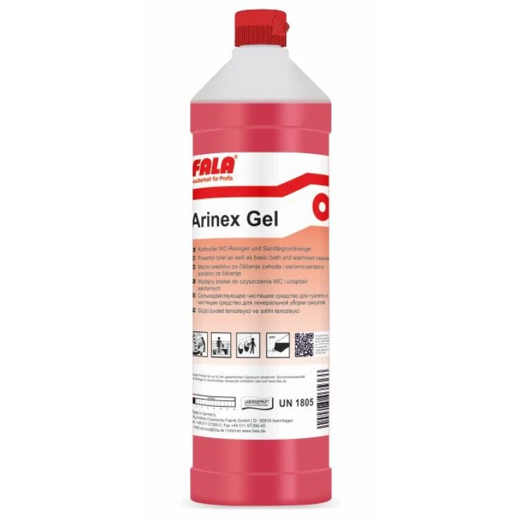 FALA Arinex Gel środek do czyszczenia WC - 1 litr - butelka