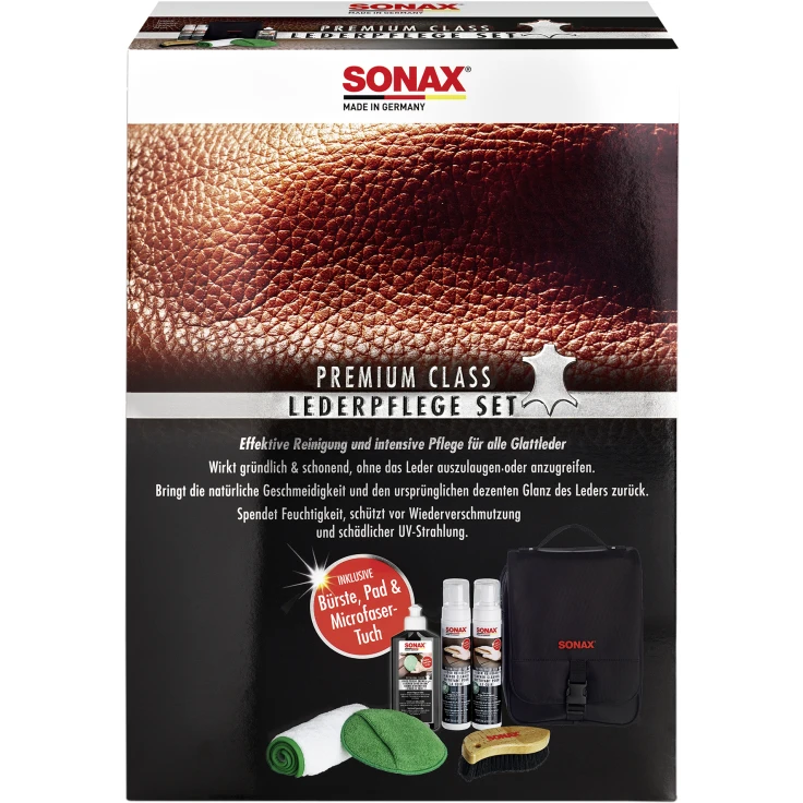 SONAX PremiumClass LeatherCareSet - 1 zestaw