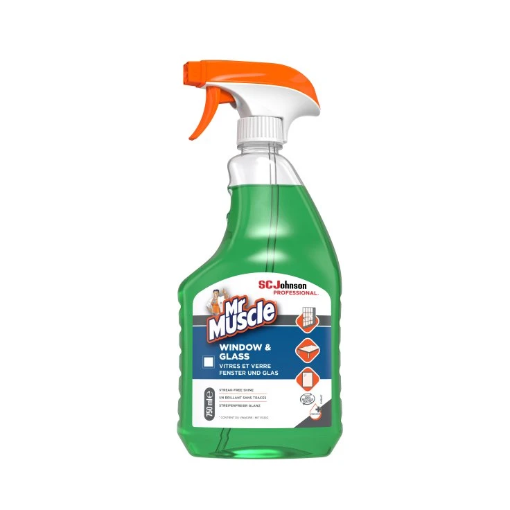 Mr Muscle® Window and Glass Cleaner - 0,75 litra - butelka