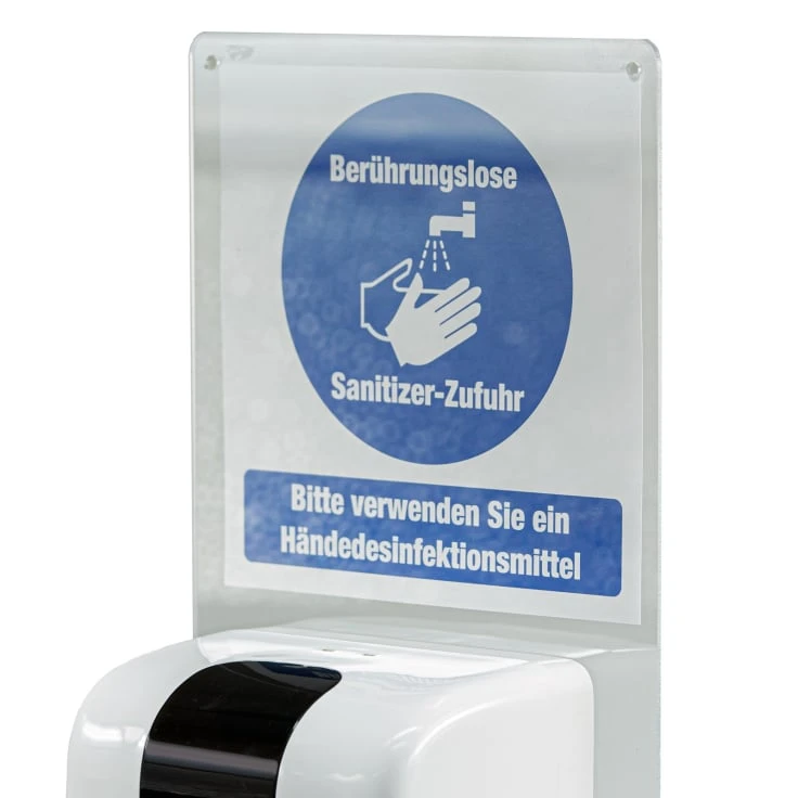 Dozownik środka dezynfekującego i mydła Sentinel Sensor - dozownik wolnostojący