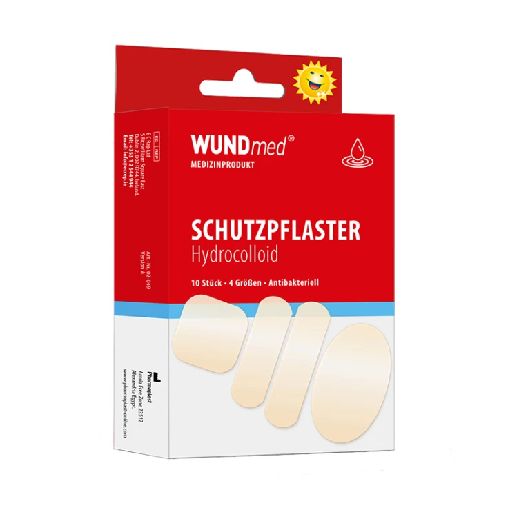 WUNDmed® hydrokoloidowy plaster na rany - 1 opakowanie = 10 szt.
