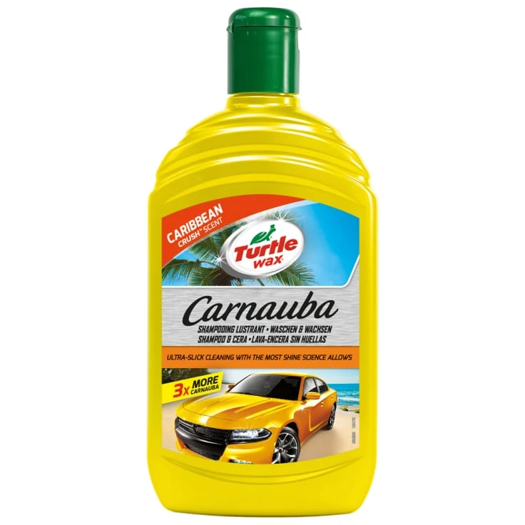 TURTLE WAX Carnauba Wash & Wax Shine szampon nabłyszczający - 500 ml - butelka