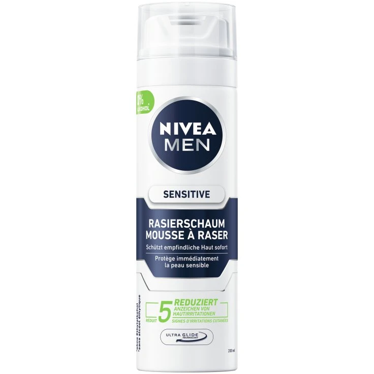 NIVEA MEN Sensitive Pianka do golenia - 200 ml - puszka