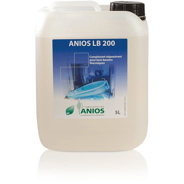 ECOLAB Anios LB 200 płuczka do łóżek - 1 karton = 2 x 5 litrowe kanistry