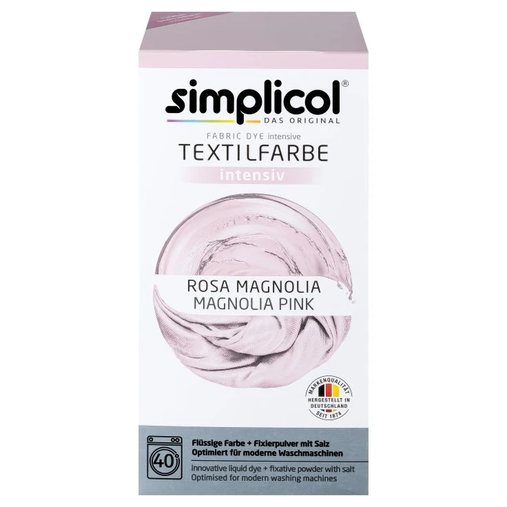 simplicol barwnik do tekstyliów intensywny, 500 g - Kolor: Różowa Magnolia