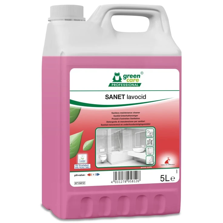 TANA green care Sanet Lavocid środek do czyszczenia sanitariatów - 5 litrów - kanister