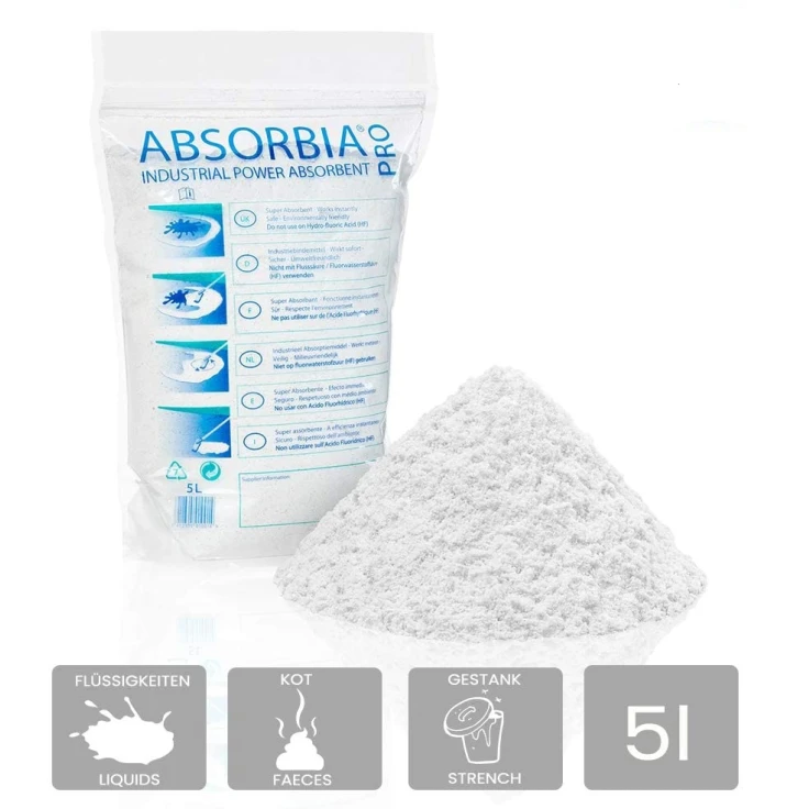 Absorbia Pro Binder, przyjazny dla środowiska - 5 litrów - worek