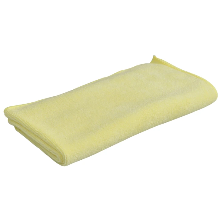 ABENA® Ściereczka z mikrofibry ENA Platinum, 32 x 32 cm, 10 sztuk - 1 opakowanie = 10 sztuk, żółta