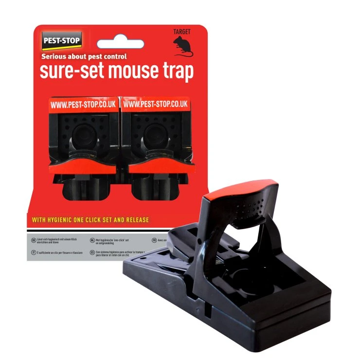 Pułapki na myszy Pest-Stop Sure-Set - 1 opakowanie = 2 pułapki