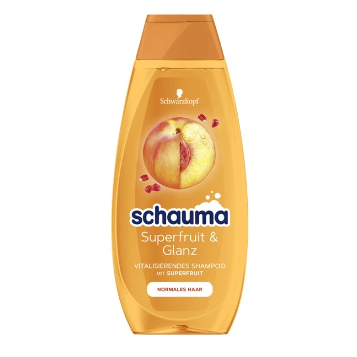 Schauma Superfruit & Glanz Shampoo - 400 ml - Flasche