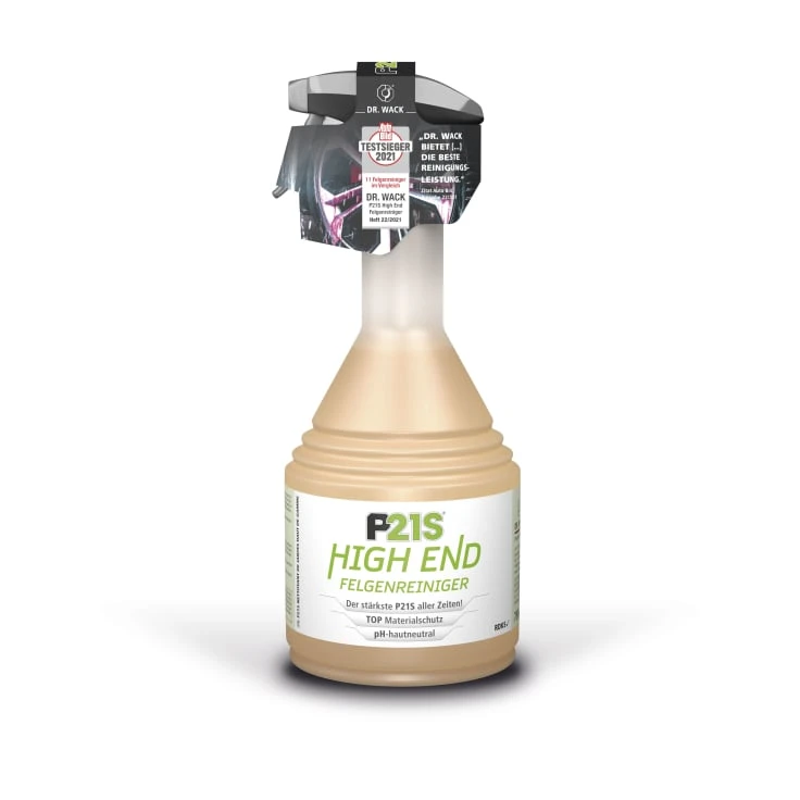 Dr Wack P21S HIGH END środek do czyszczenia felg, pH neutralne - 750 ml - butelka ze spryskiwaczem