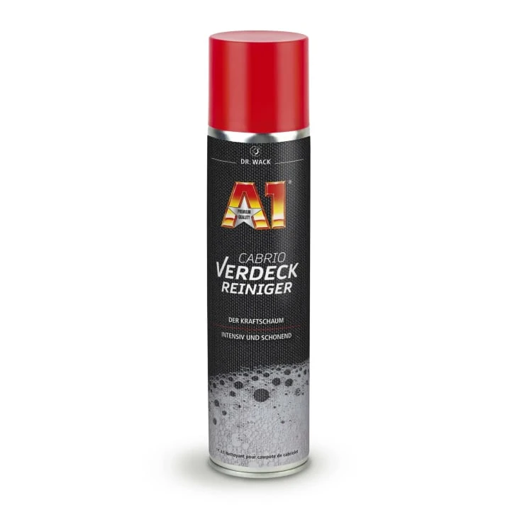 Dr. Wack A1 Convertible Top Cleaner, Power Foam - 400 ml - Spray Can