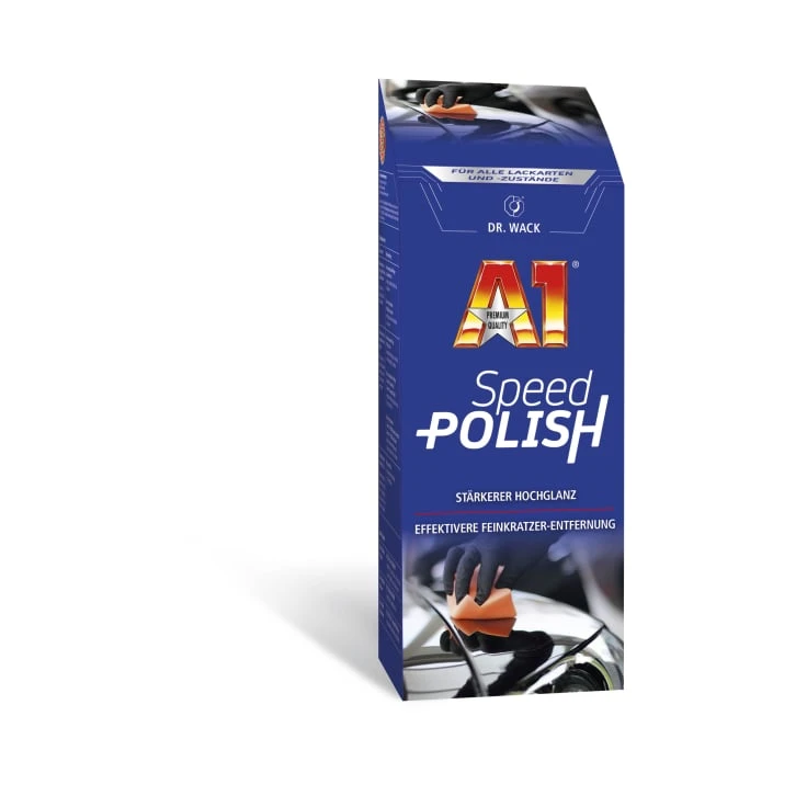 Dr. Wack A1 Speed Polish Pasta samochodowa do wszystkich rodzajów lakierów - 500 ml - butelka