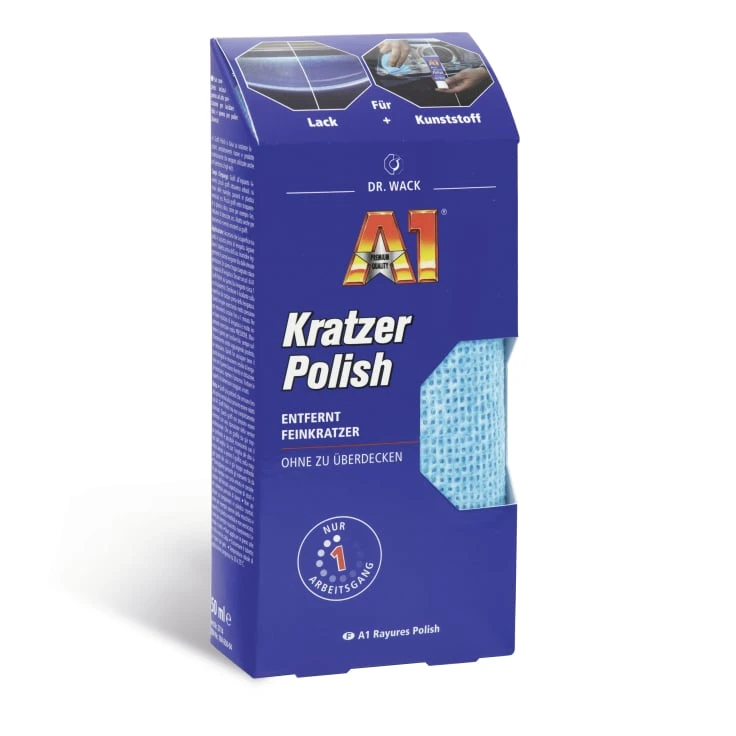 Dr. Wack A1 Scratch Polish Paint and Plastic Polish - 50 ml - tubka