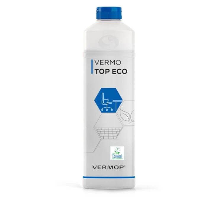 Vermop Vermo Top Eco środek do czyszczenia powierzchni, bez smug - 1 litr - butelka