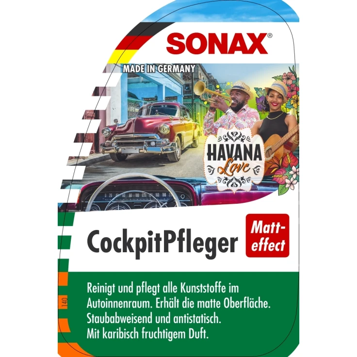SONAX Havana Love Lakier do kokpitu, efekt matowy - 500 ml - Flasche