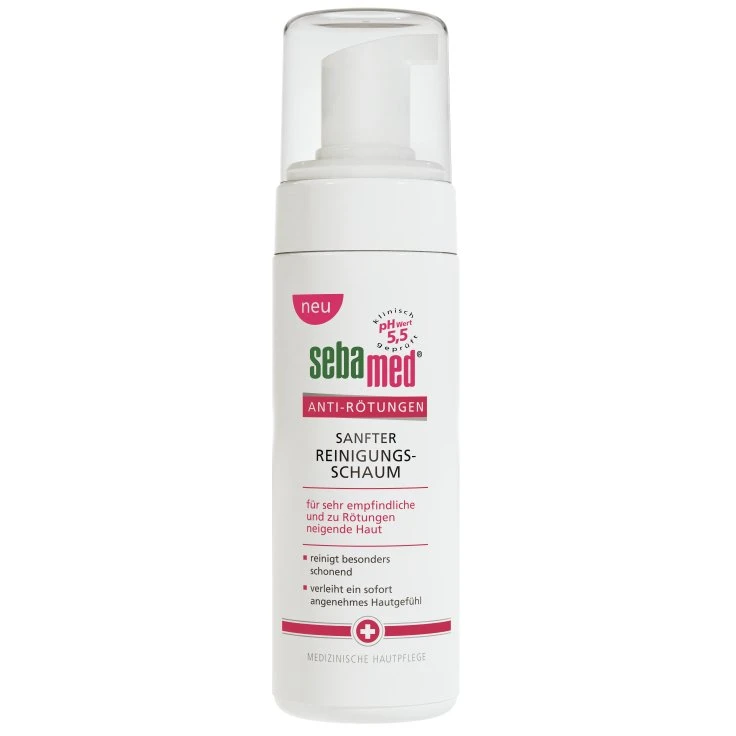 sebamed® anti-redness delikatna pianka oczyszczająca - 150 ml - dozownik pianki