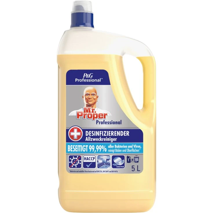 Mr Proper Professional Disinfecting All Purpose Cleaner - 5 litrów - butelka