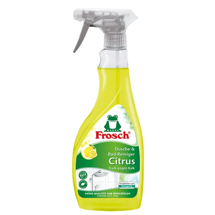 Frosch Citrus Shower & Bath Cleaner - 1 karton = 8 butelek po 500 ml