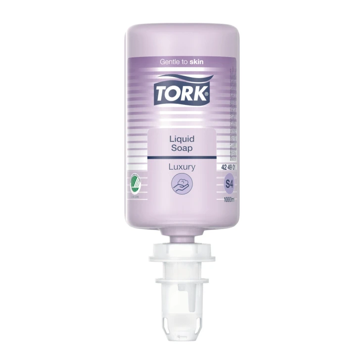 Tork Liquid Soap S4 System, luksusowy - 1 karton = 6 butelek o pojemności 1 litra