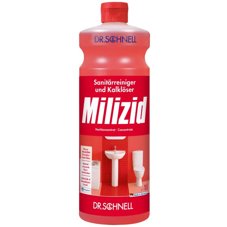 Dr. Schnell MILIZID Środek do czyszczenia sanitariatów, koncentrat - 1 litr - butelka