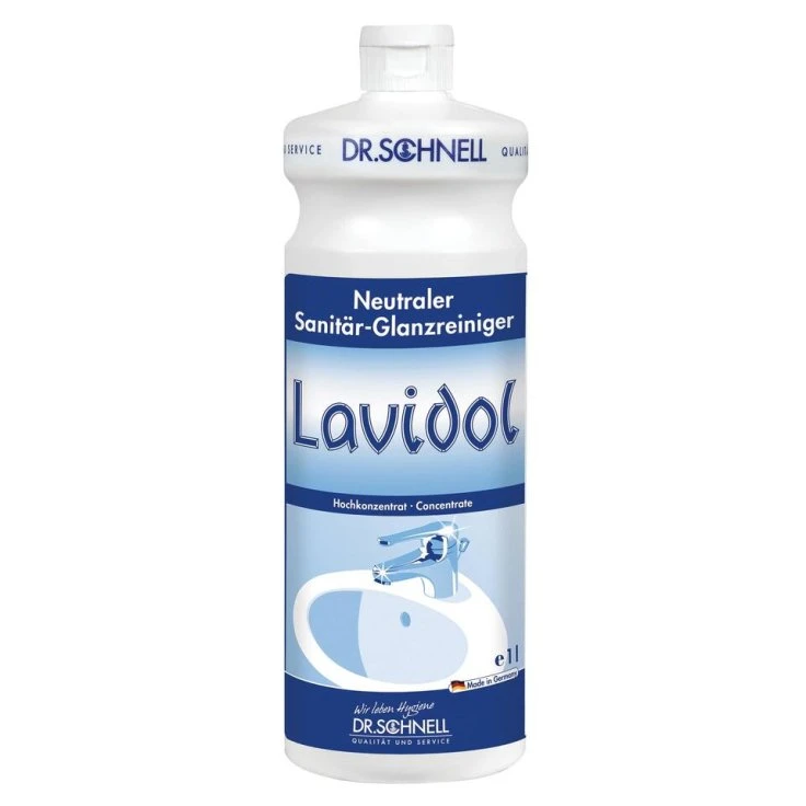 Dr Schnell Środek do czyszczenia sanitariatów LAVIDOL, koncentrat - 1 litr - butelka