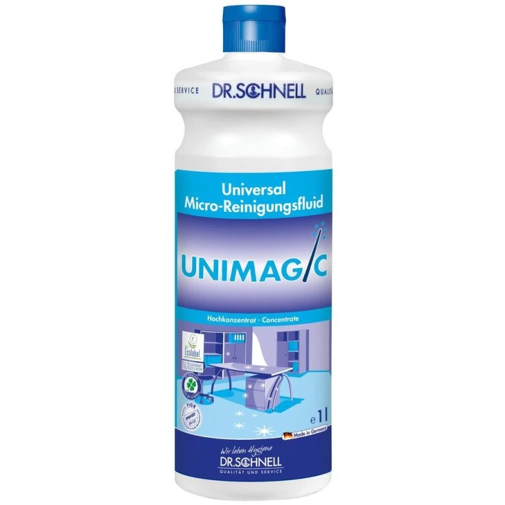 Dr Schnell Środek do czyszczenia konserwacji UNIMAGIC, koncentrat - 1 litr - butelka