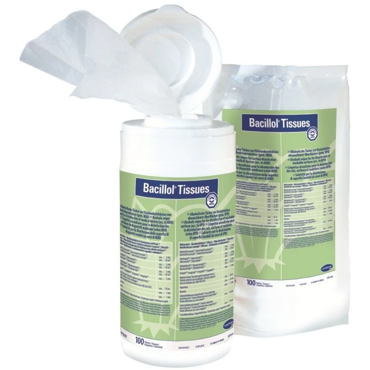 Bode Bacillol® Tissues chusteczki dezynfekujące - opakowanie uzupełniające ze 100 szt.